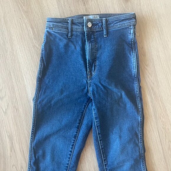 Everlane The Way-High Clean Front Skinny Jeans 27 - Picture 4 of 9